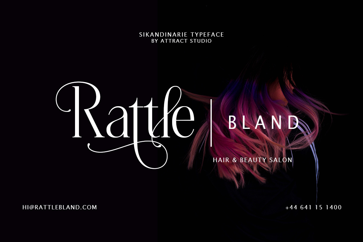 Sikandinarie, a Serif Font by Attract Studio (Photo 11 of 18)
