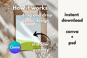 5x7 Invitation Mockup for Canva, a Mockup by PhoebeCreates (Thumbnail 2 of 3)