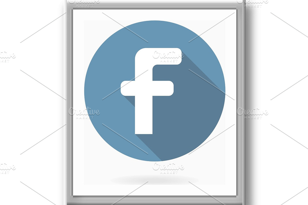 Letter F Vector Icon With Flat, a Texture Graphic by FineArtStudio (Photo 2 of 3)