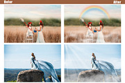Weather rain sun fog snow overlay, a Layer Style Add-On by OverlayBox (Thumbnail 2 of 5)