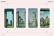 Megaliths Stone Age Illustrations, a Background Graphic by Nomad Visuals (Thumbnail 13 of 15)