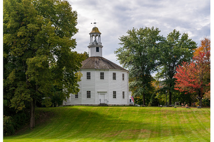 The Old Round Church in Richmond, an Architecture Photo by Backyard Stock