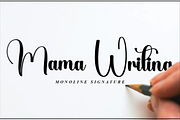 Mama Writing, a Handwritten Font by FreshTypeINK (Thumbnail 1 of 8)