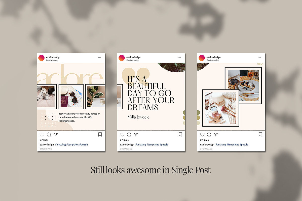 Beauty Advisor Puzzle, a Social Media Template by Analogi Studio (Photo 6 of 8)