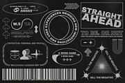 Editable Logo Badge, Shapes Kit, a Poster Template by softulka (Thumbnail 3 of 6)