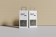 Shopping bag. Shopping bag mockup, a Packaging Mockup by Creative_A23 (Thumbnail 4 of 4)