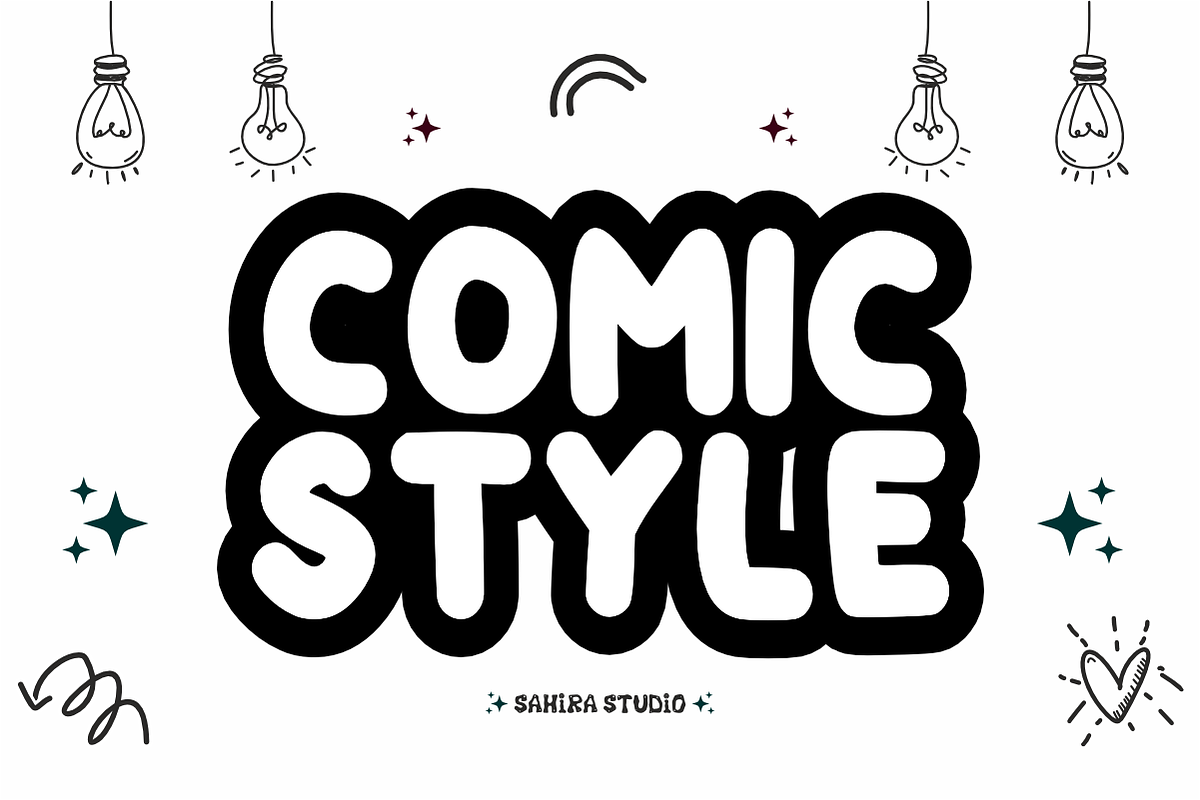 Doodle Letter - Playful Bouncy Font, a Handwritten Font by Sahira Studio (Photo 3 of 7)