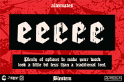 Blestem – Gothic Horror Typeface, a Blackletter Font by Remedy667 (Thumbnail 4 of 6)
