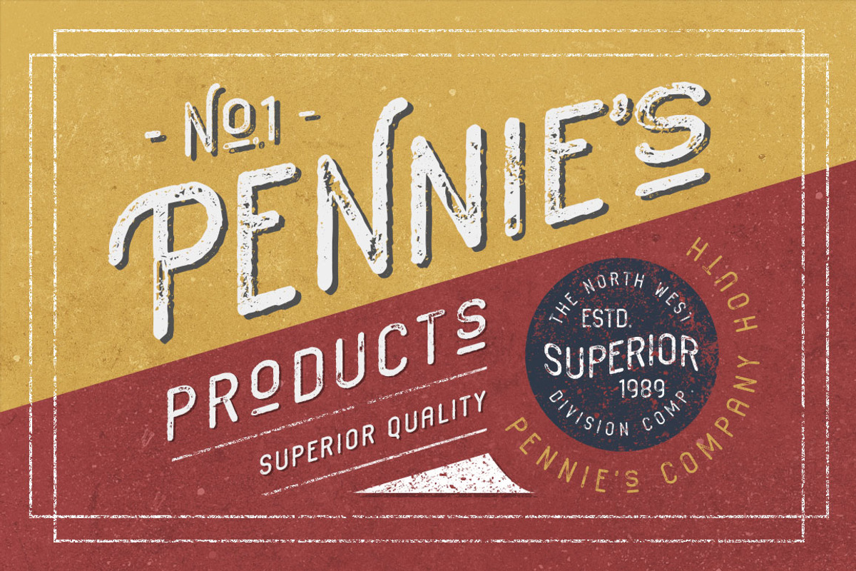 Habanos Retro Font preview 2