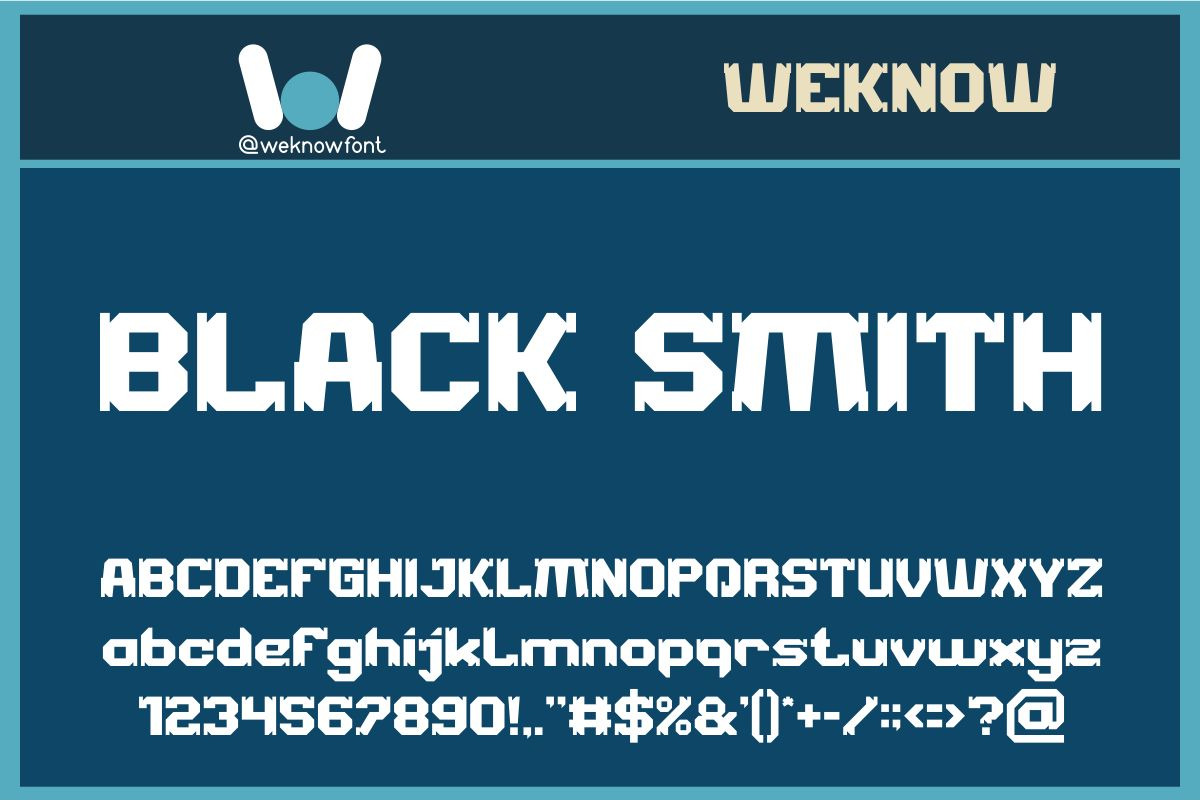 Minotaur font, a Font by weknow (Photo 2 of 8)