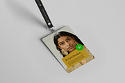 ID Card Mockup, an Advertising Mockup by Tahtagraphic (Thumbnail 2 of 4)