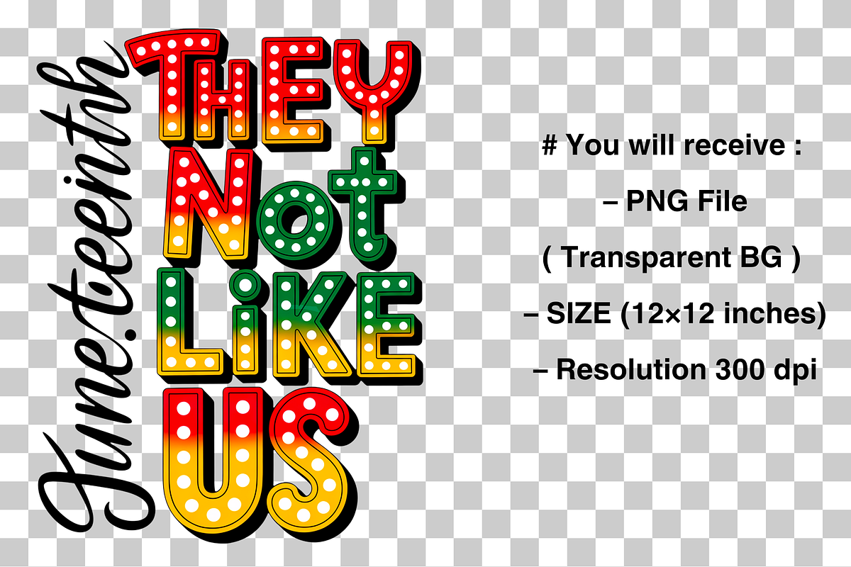 Juneteenth Trendy PNG Bundle, a Graphic by Black Gallery (Photo 17 of 21)
