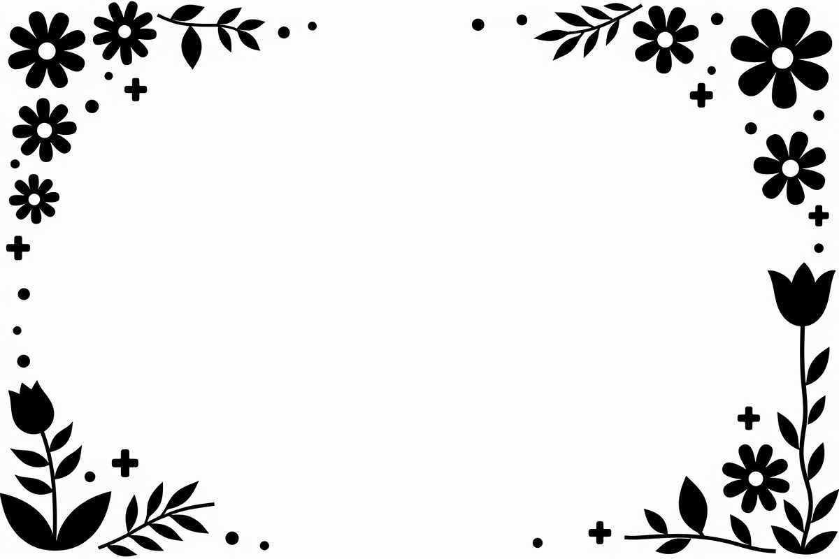 Botanical Frame SVG Collection, an Illustration by yasushie (Photo 5 of 10)