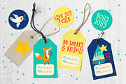 Christmas Gift Tag, cupcakes toppers, an Object Graphic by KundolaArt (Thumbnail 4 of 5)