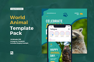 World Animal Day Instagram Post