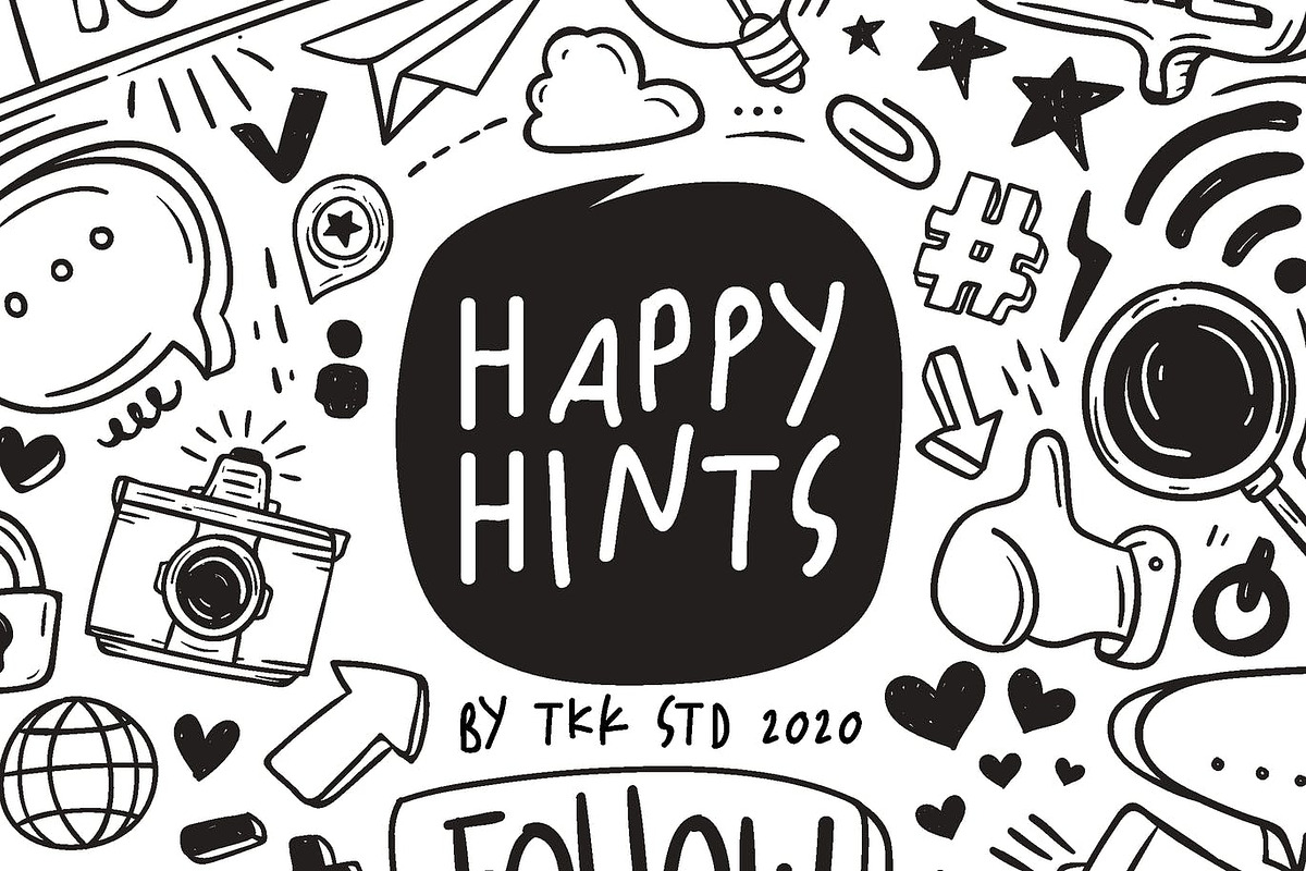 Happy Hints - Kids Font, a Font by tokokoo (Photo 4 of 11)