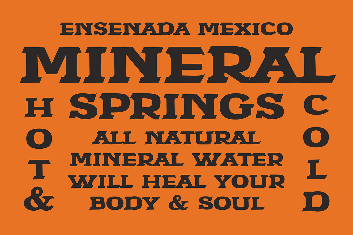 RUMAS, a Slab Serif Font by SAMPLE (Photo 2 of 4)