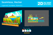 5  Farm Game Backgrounds, a Texture Illustration by 2dvillShop (Thumbnail 2 of 8)