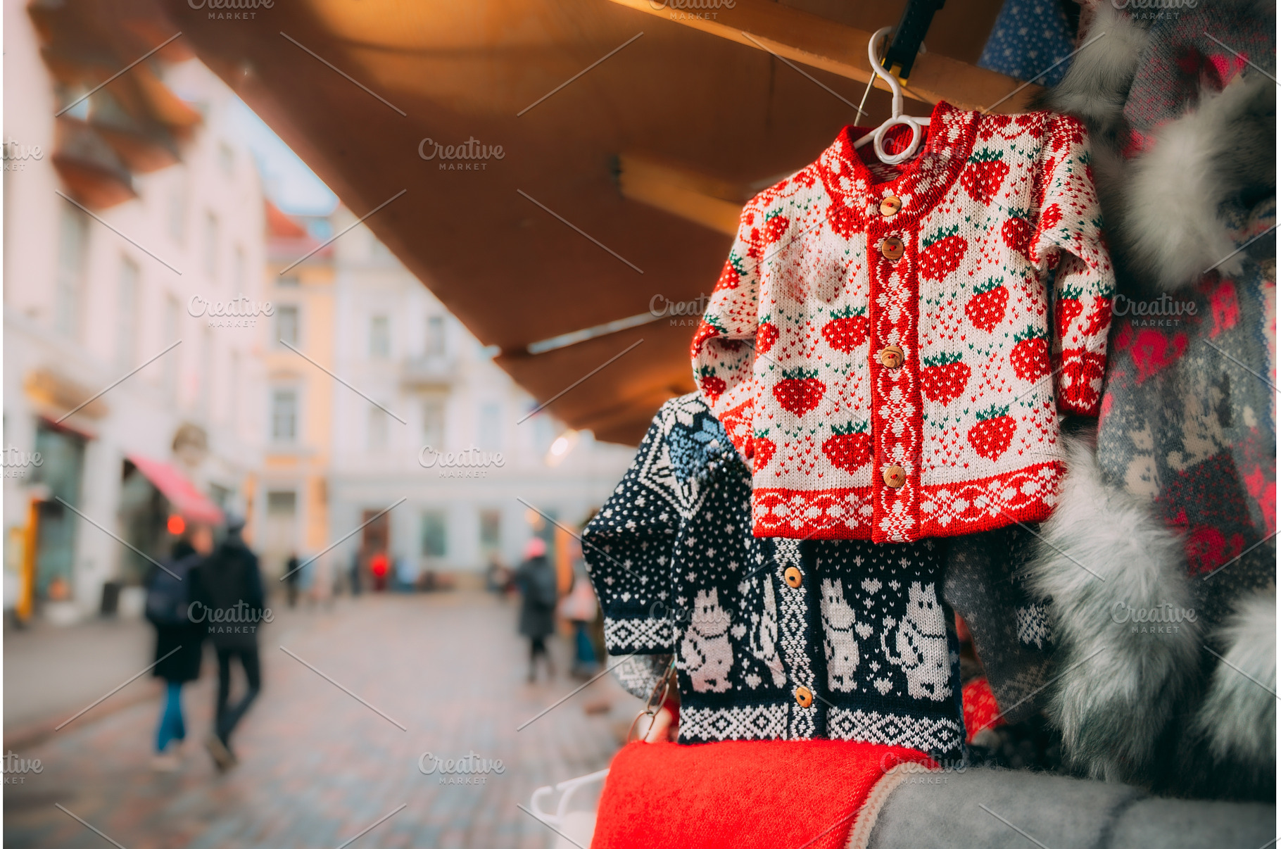 Various Colorful Knitted Traditional, a Holiday Photo by Our Amazing World
