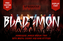 BLADEMON display font