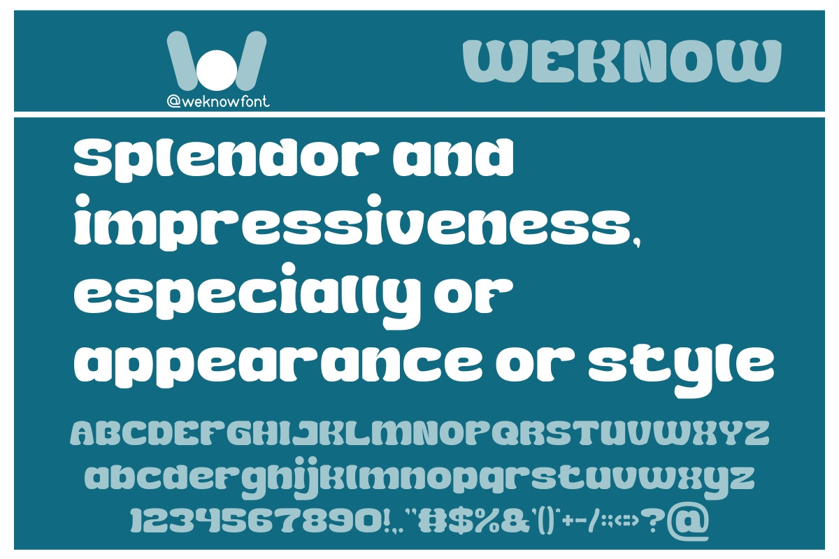 Impressive font, a Font by weknow (Photo 5 of 5)