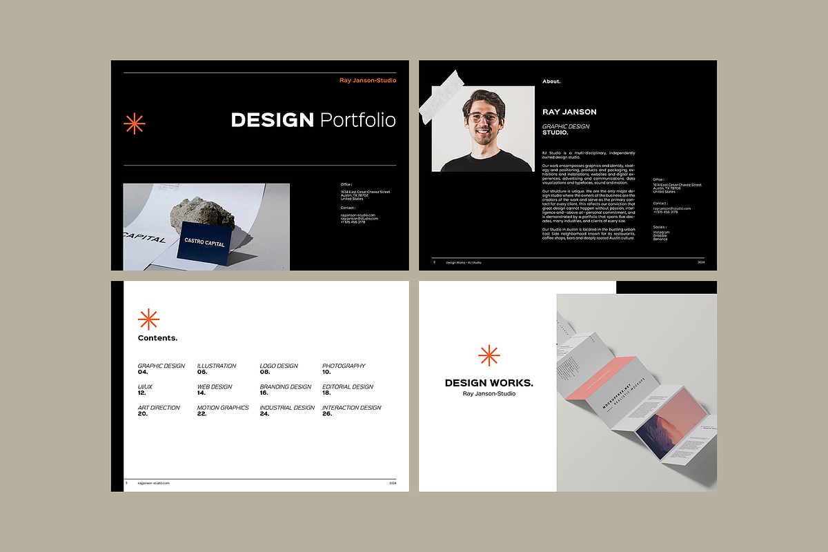 Creative Work Portfolio, a Marketing Template by Bervisual (Photo 2 of 6)