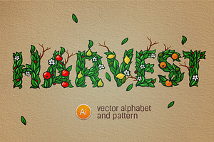 Full Editable Alphabet & Patterns