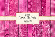 Luxury Hot Pink Textures, a Texture Graphic by Digital Curio (Thumbnail 1 of 9)