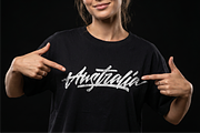 Continents Brush Lettering set, an Object Graphic by Anton Akhmatov (Thumbnail 4 of 6)