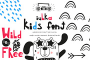 Nursery Art Kids Font Iulka, a Font by Nursery Art (Thumbnail 1 of 5)