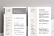 Modern Resume Template NOEMIE A4, a Resume Template by Graace Studio (Thumbnail 2 of 4)