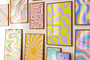 GROOVY VECTOR PATTERNS, a Pattern Graphic by craftlove (Thumbnail 7 of 12)