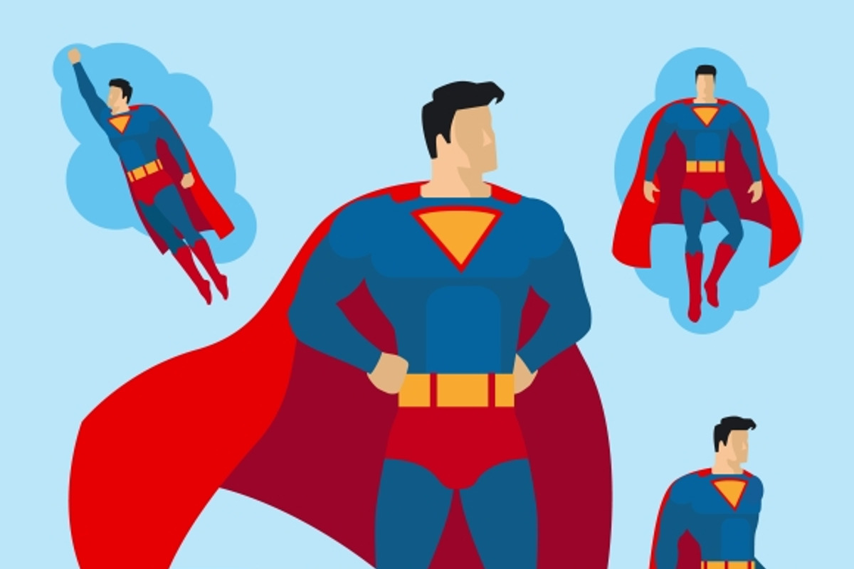 Superhero, a Background Graphic by Stock-Smart-Start