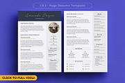 Resume Template Word + BONUS, a Resume Template by A1RESUME (Thumbnail 4 of 7)