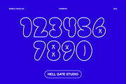 Bamble Bubble Graffiti Font, a Handwritten Font by GRVS Studio (Thumbnail 4 of 6)