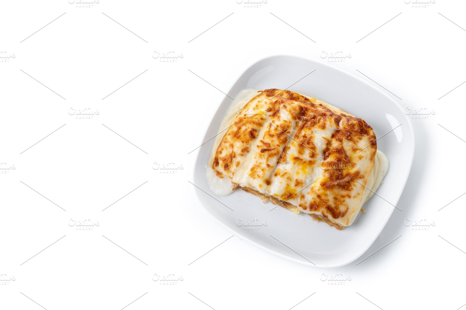 Baked Cannelloni with Cheese and Béchamel Sauce, a Food & Drink Photo by etorres69