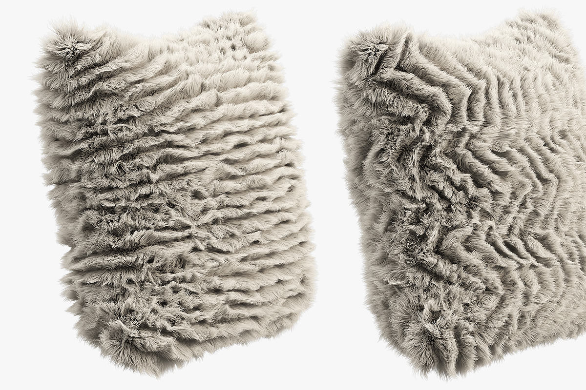 Collection of 38 fur pillows, an Object 3D Model by 3dmitruk (Photo 84 of 112)