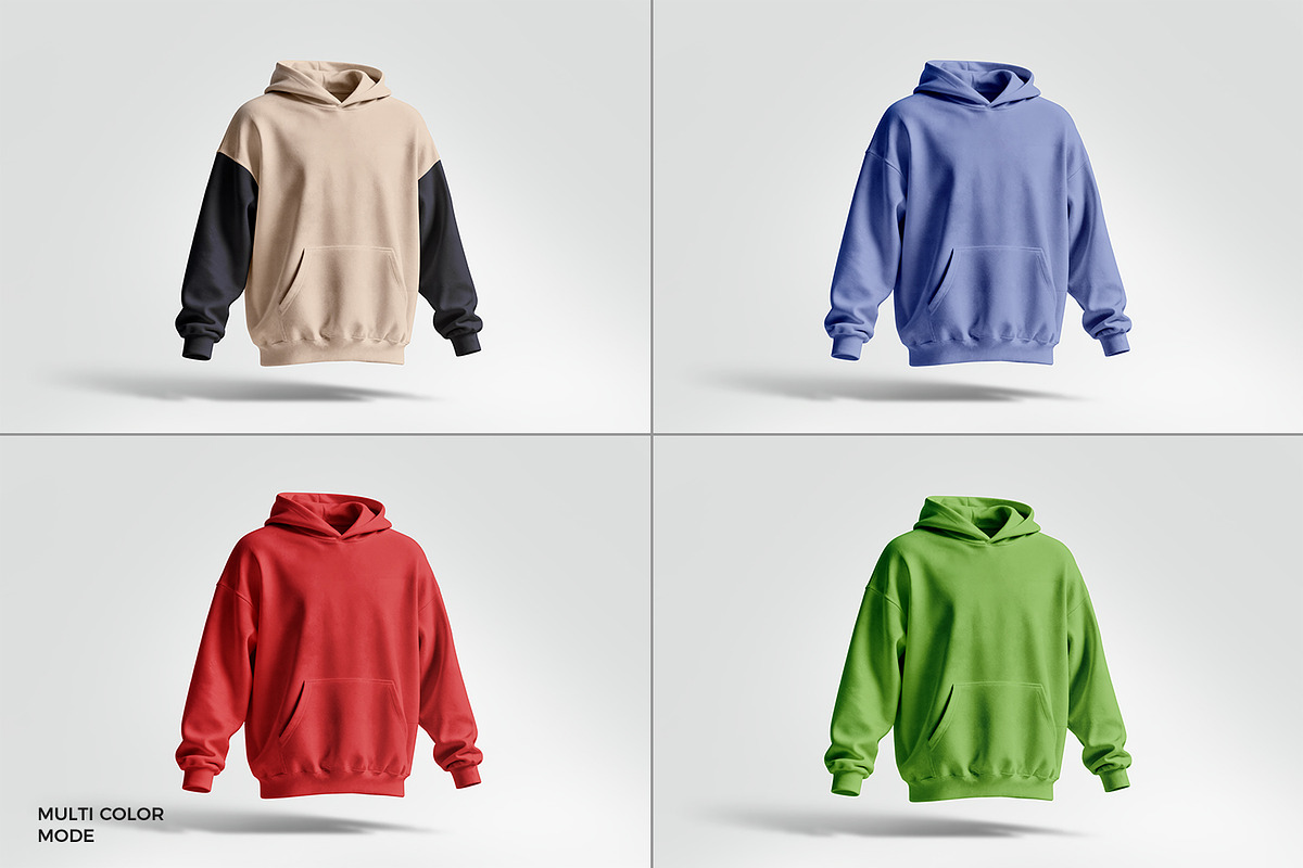 Realistic Hoodie Mockup, a Hoody Mockup by RamStudio2 (Photo 4 of 9)
