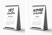 2021 Calendars 2 in 1 - Editable, a Templates & Theme by rix_designs (Thumbnail 5 of 21)