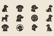 Dog Icon Set, an Animal Illustration by Vectorium Studio (Thumbnail 3 of 3)