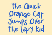 CS Raving Stamp, a Handwritten Font by Craft Supply Co. (Thumbnail 5 of 8)