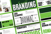 ROMA | Creative Brand Guidelines, a Branding & Logo Template by Templeste (Thumbnail 3 of 8)