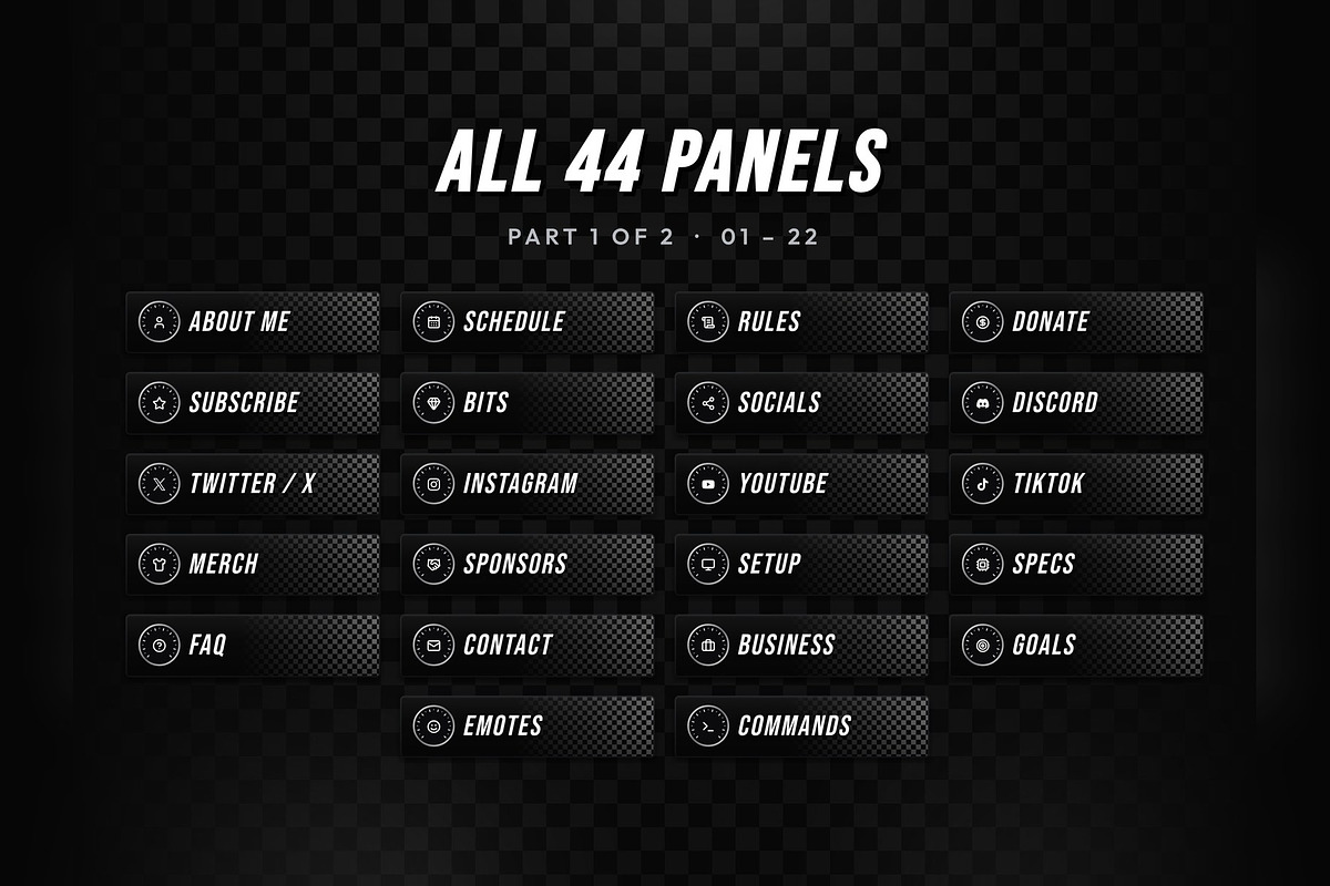 Car Twitch & Kick Panels, an Object Graphic by Gear Store (Photo 2 of 7)