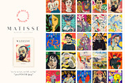 Matisse Modern Gallery Bundle 2, a Background Graphic by Wall Art Print Studio (Thumbnail 6 of 38)