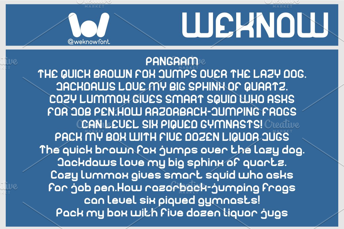 Friendly Tech font, a Font by weknow (Photo 6 of 8)
