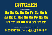 Carcher - Authentic Sport Font, a Script Font by AQR Studio (Thumbnail 9 of 9)