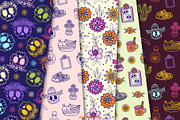 Day of the Dead Clipart and Patterns, an Object Illustration by Drafts n Doodles (Thumbnail 8 of 14)