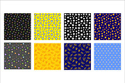 mixed abstract seamless pattern back, a Pattern Graphic by Brainware Graphic (Thumbnail 3 of 4)