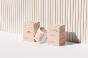 Candle Mockup Set