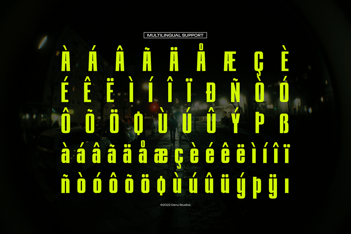 Metroway | Bold Condensed Sans, a Sans Serif Font by Denustudios (Photo 12 of 12)